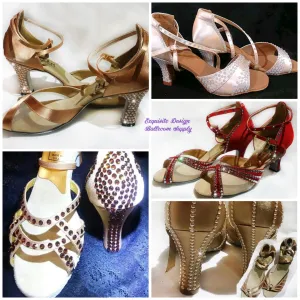 Custom Rhinestoned Shoe Order- Deposit