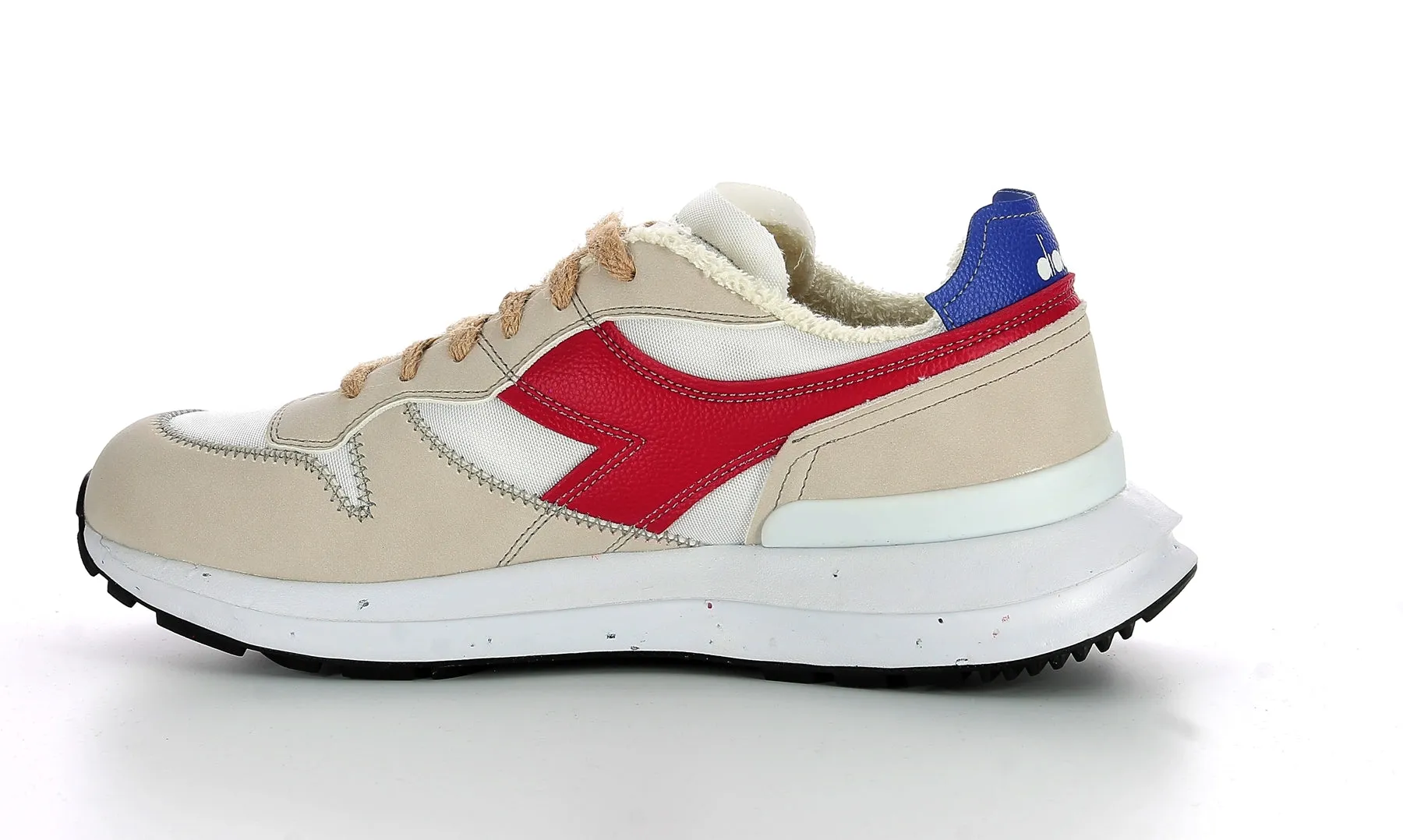 Diadora - Sneakers Bas - Kamaro 42 Acbc - White/Pompeian Red/Blue