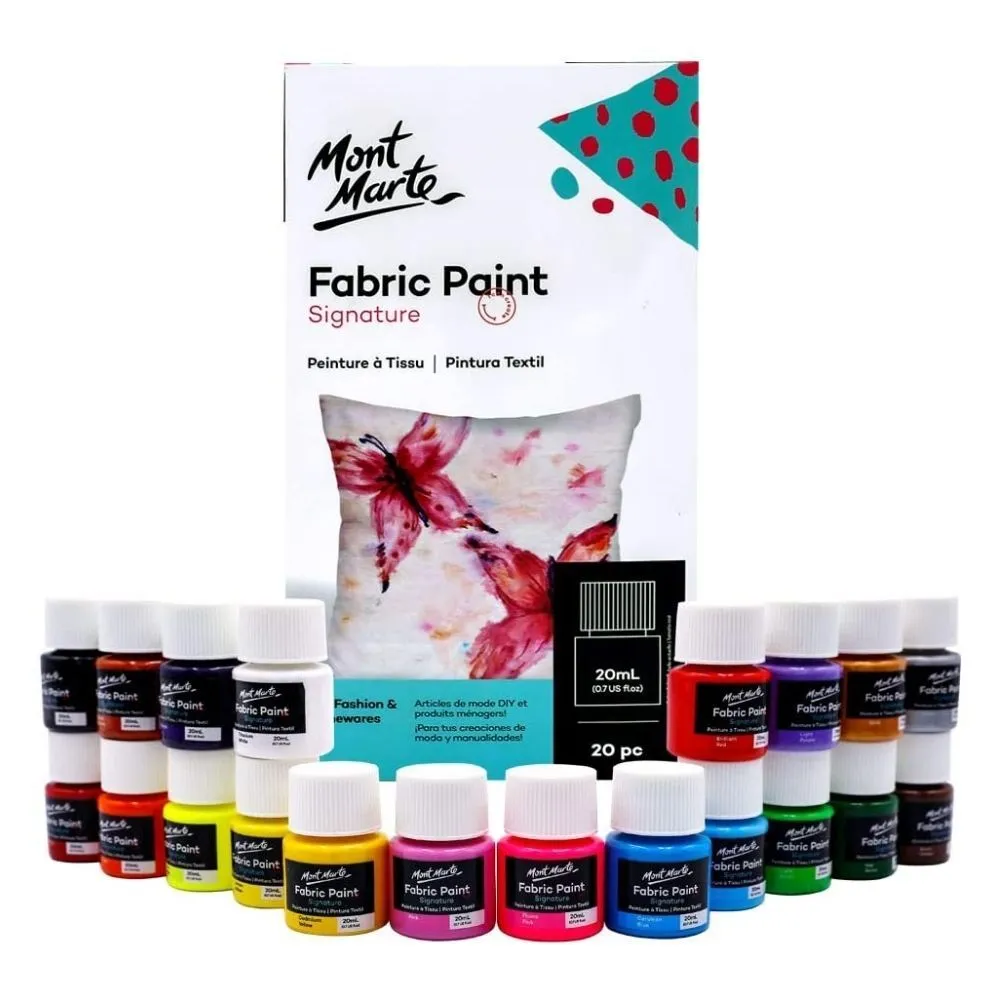 Fabric Paint Signature 20pc x 20ml (0.7oz)