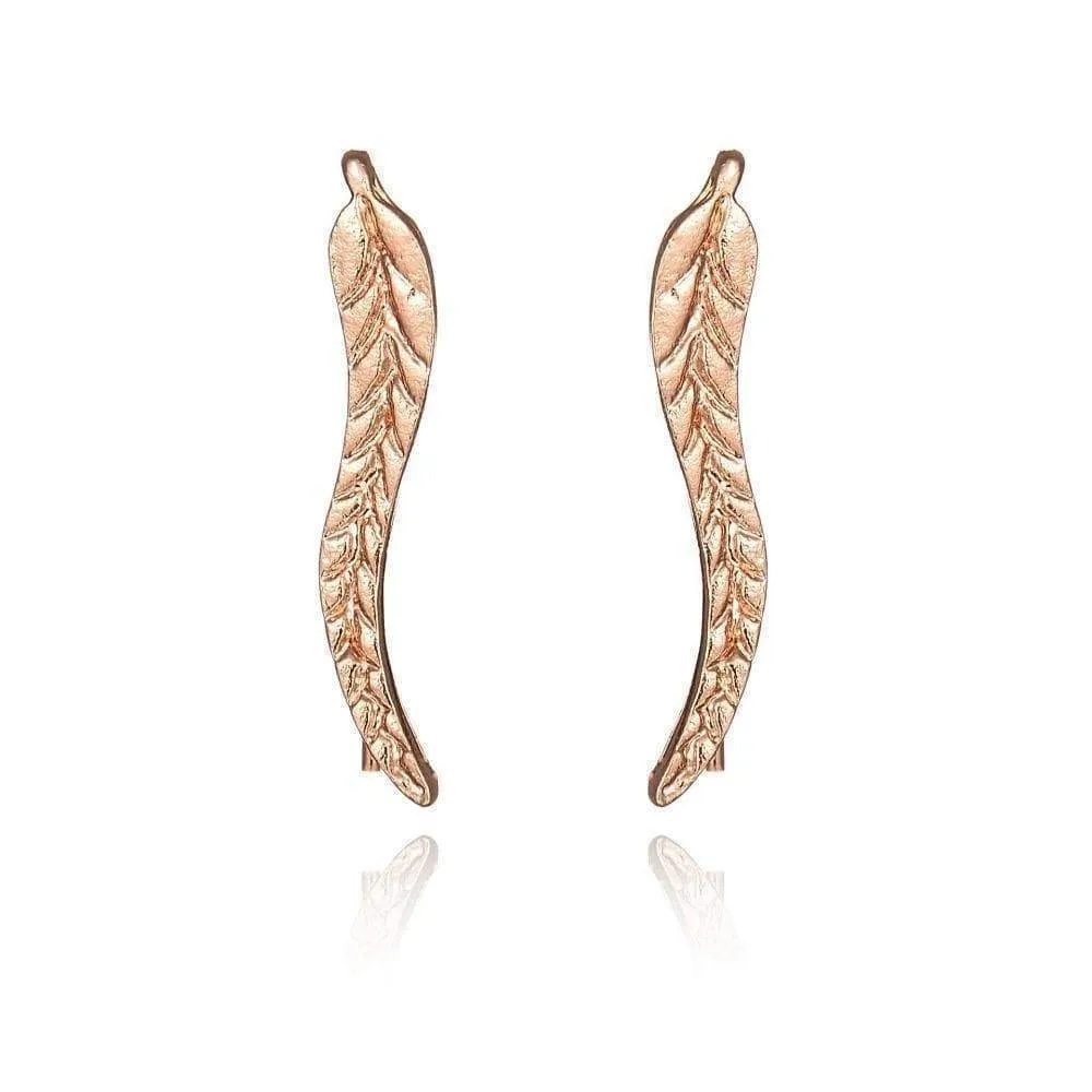 Feather Stud Earrings