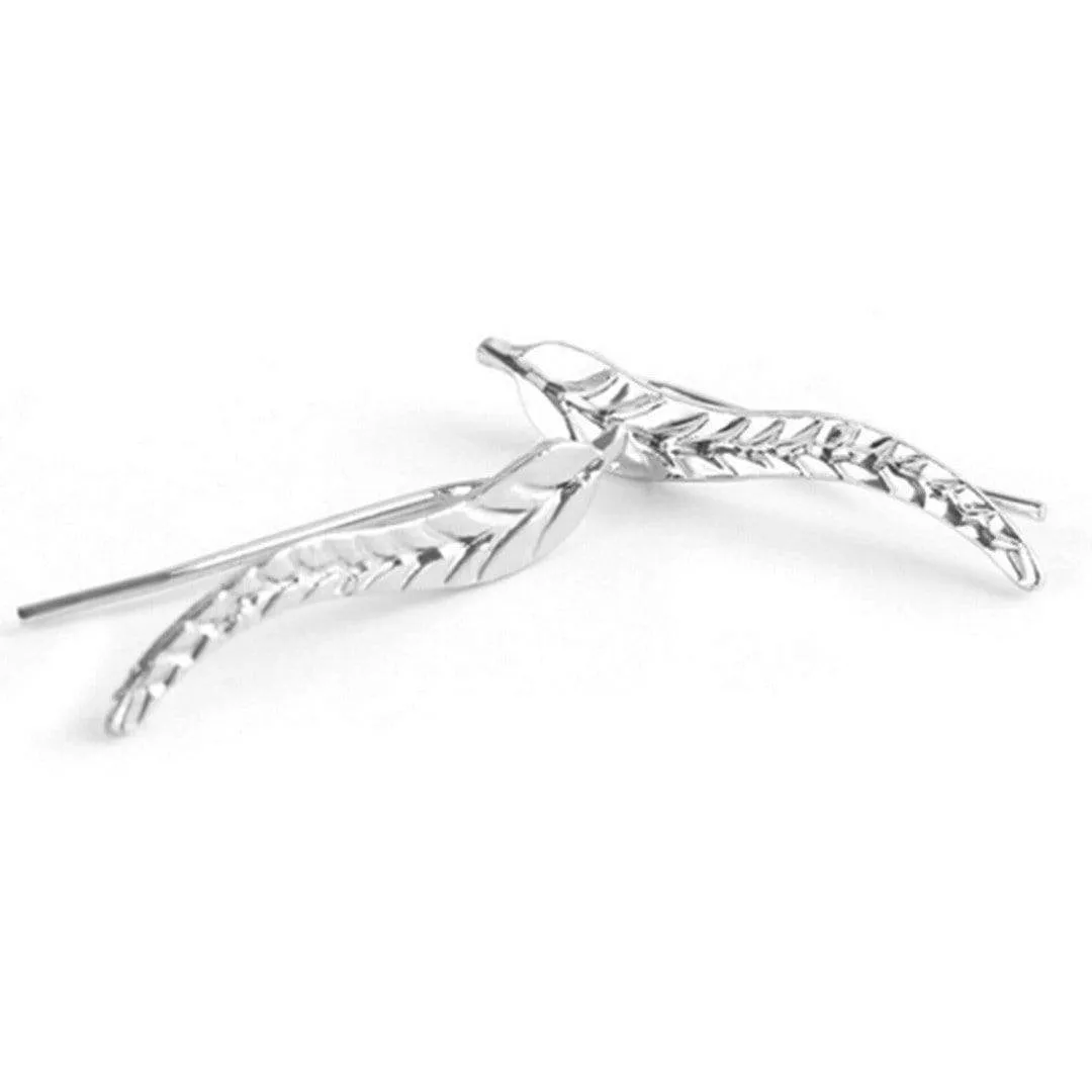 Feather Stud Earrings