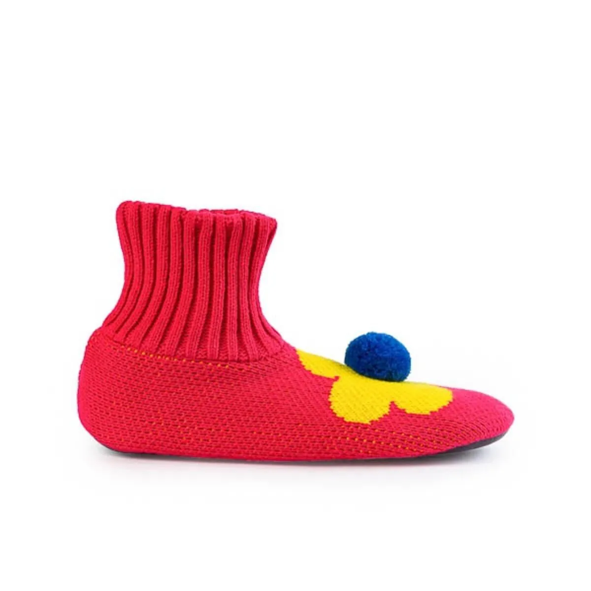 Flower Power Knit Sock Slippers: Ronald