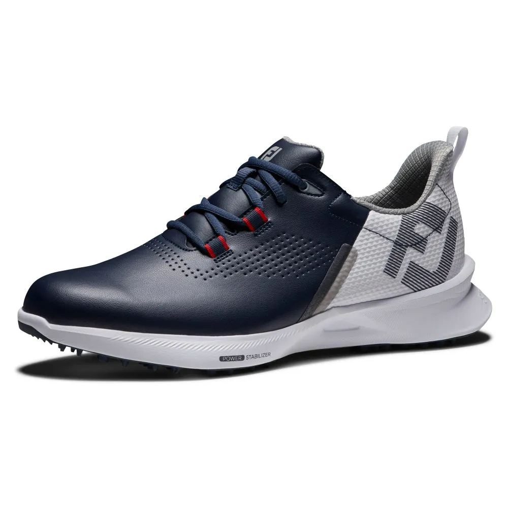 FootJoy Fuel Mens Golf Shoes Navy/White/Red 55442 (Previous Season Style)