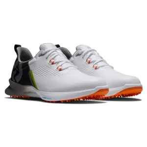 FootJoy Fuel Mens Golf Shoes White/Orange/Black 55443 (Previous Season Style)