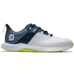 FootJoy Gents Pro Lite Shoes White - Navy - Lime 56920