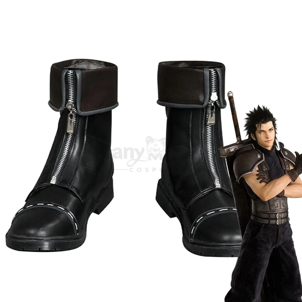 Game Final Fantasy VII Cosplay Zack Fair Cosplay Shoes