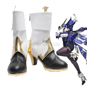 Game Genshin Impact Cosplay Clorinde Cosplay Shoes