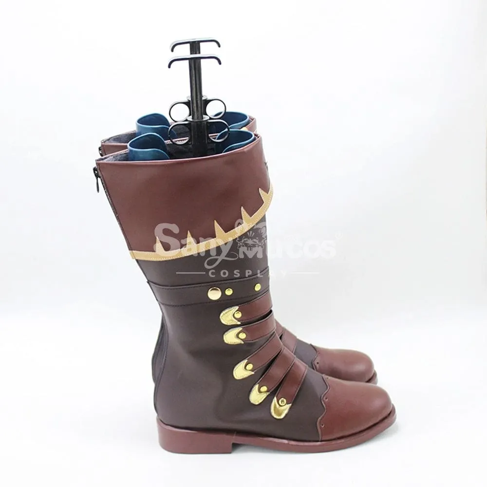 Game Genshin Impact Cosplay Diluc Cosplay Shoes