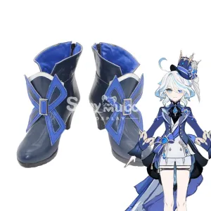 Game Genshin Impact Cosplay Furina Cosplay Shoes