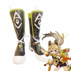 Game Genshin Impact Cosplay Kachina Cosplay Shoes