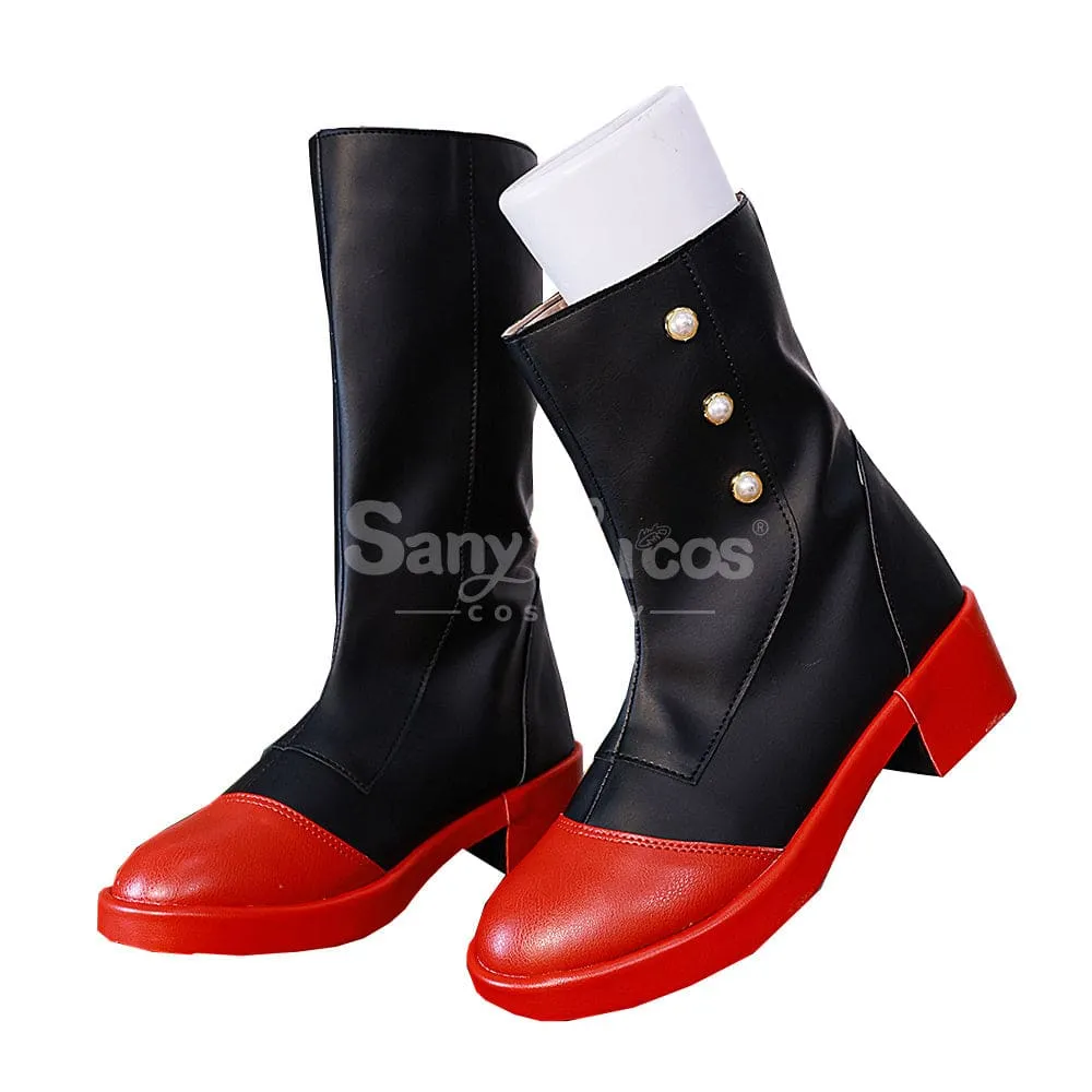 Game Genshin Impact Cosplay Lynette x KFC Cosplay Shoes