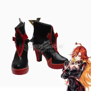 Game Genshin Impact Cosplay Mavuika Cosplay Shoes