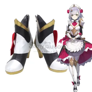 Game Genshin Impact Cosplay Noelle Cosplay Shoes