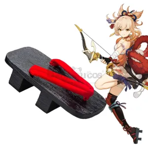 Game Genshin Impact Cosplay Yoimiya Cosplay Shoes