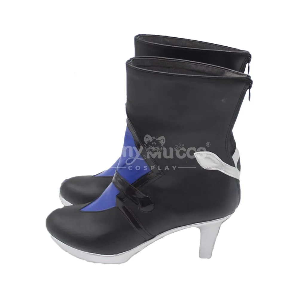 Game Honkai: Star Rail Cosplay Acheron Cosplay Shoes