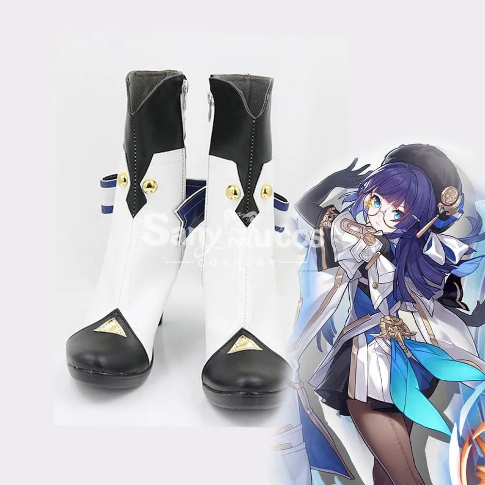 Game Honkai: Star Rail Cosplay Belobog Pela Cosplay Shoes