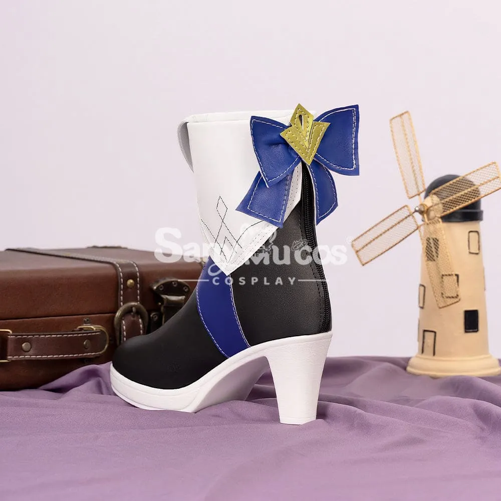 Game Honkai: Star Rail Cosplay Herta Blue Space Station Herta Cosplay Shoes