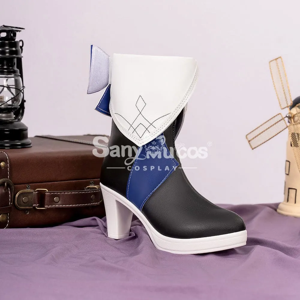 Game Honkai: Star Rail Cosplay Herta Blue Space Station Herta Cosplay Shoes