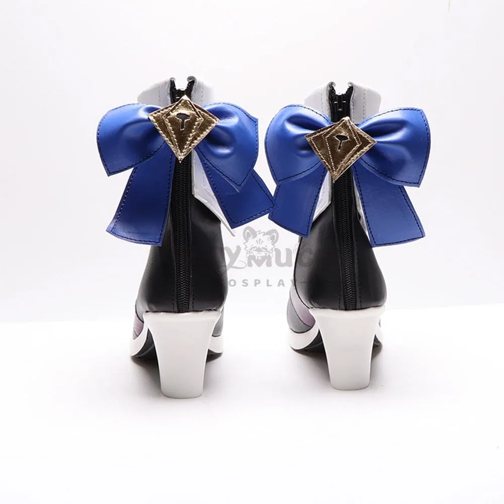 Game Honkai: Star Rail Cosplay Herta Purple Space Station Herta Cosplay Shoes