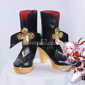 Game Honkai: Star Rail Cosplay The Hunt March 7th Cosplay Shoes