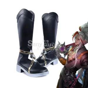 Game League of Legends Cosplay Heartsteel Yone Cosplay Shoes