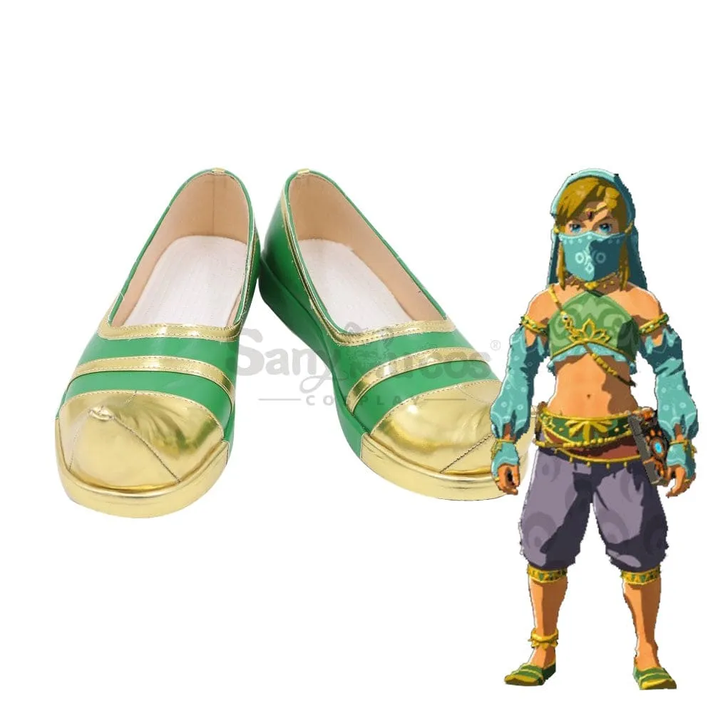 Game The Legend of Zelda Cosplay Link Cosplay Shoes