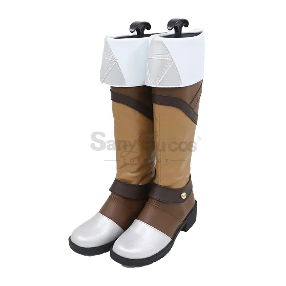 Game The Legend of Zelda Princess Shoes Cosplay Boots