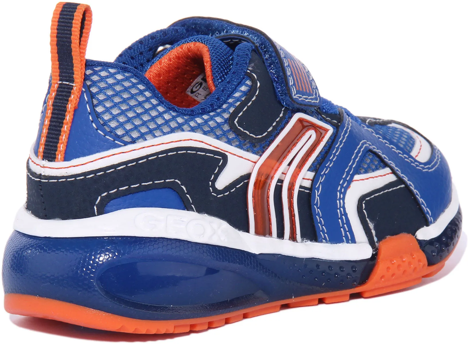 Geox J Bayonyc Light Up In Blue For Kids