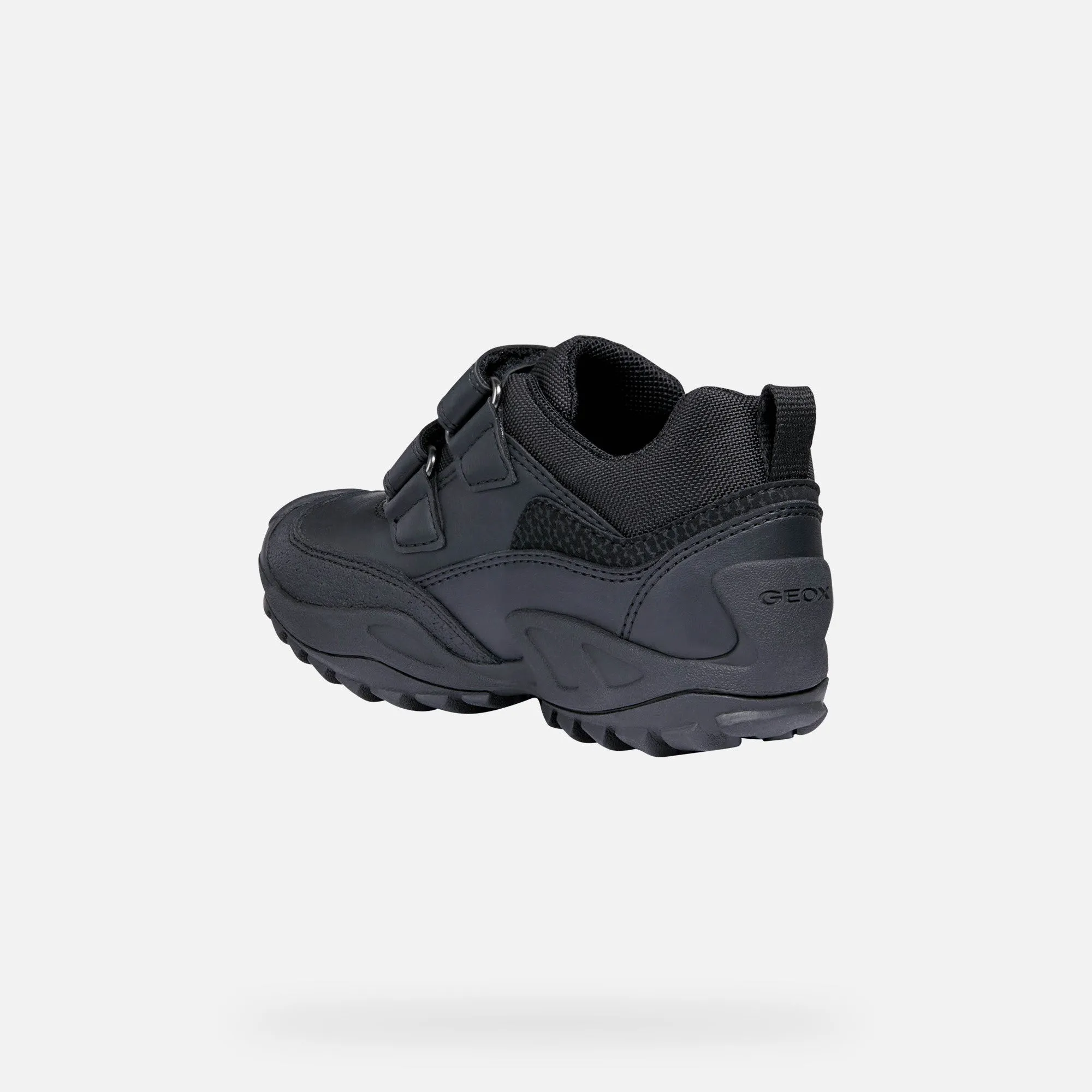 Geox New Savage Black Junior Shoes