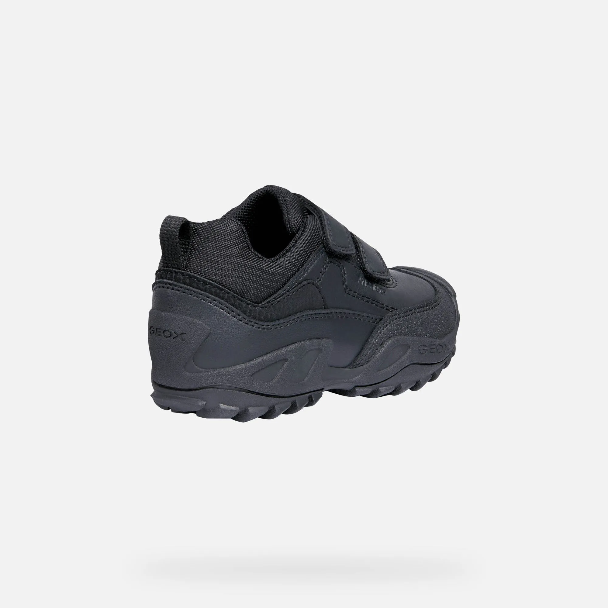 Geox New Savage Black Junior Shoes