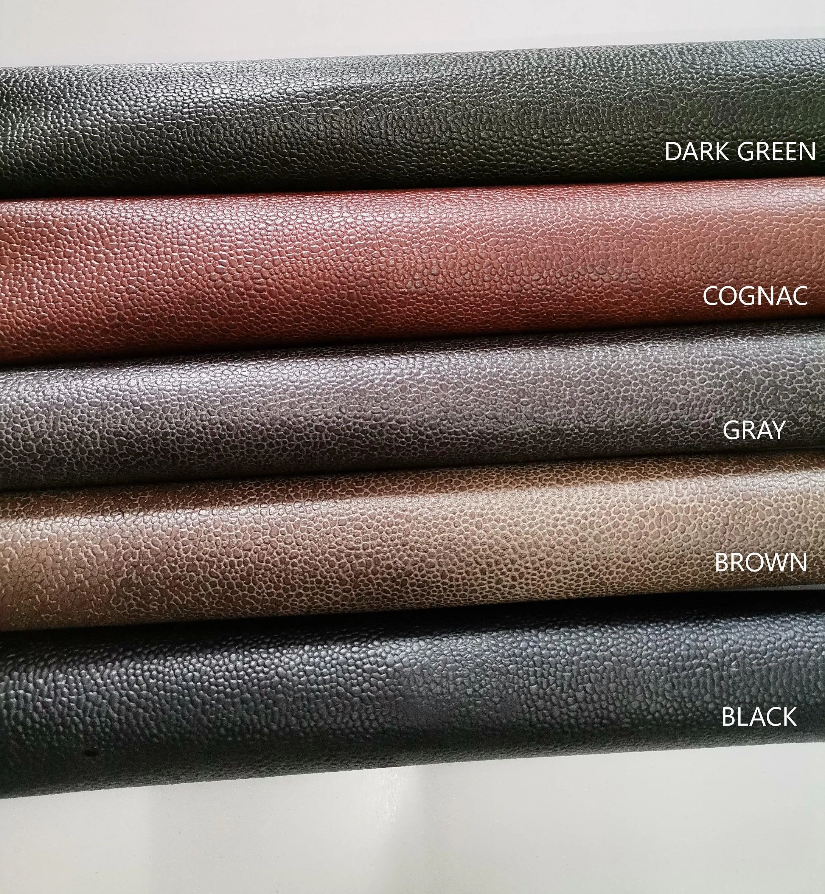 Goat leather hide, Genuine goat skin leather pieces bubble effect, thicknes