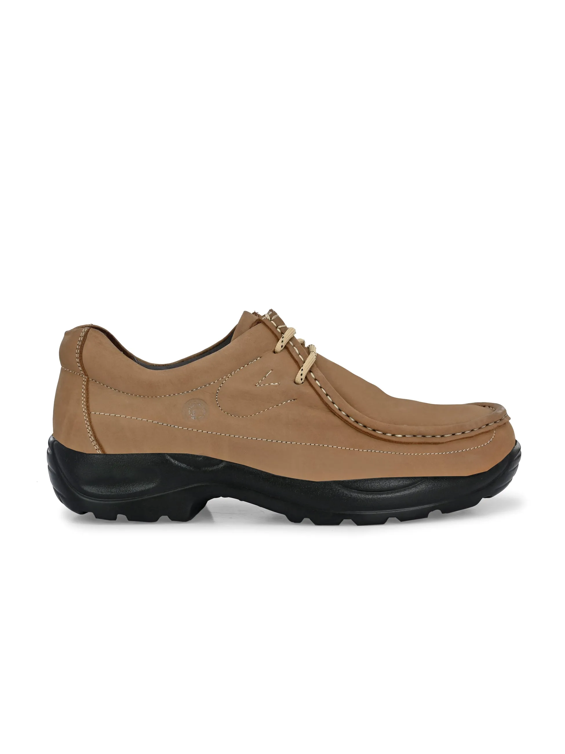 HITZ2651 Men's Cheeku Leather Casual Lace Up Shoes