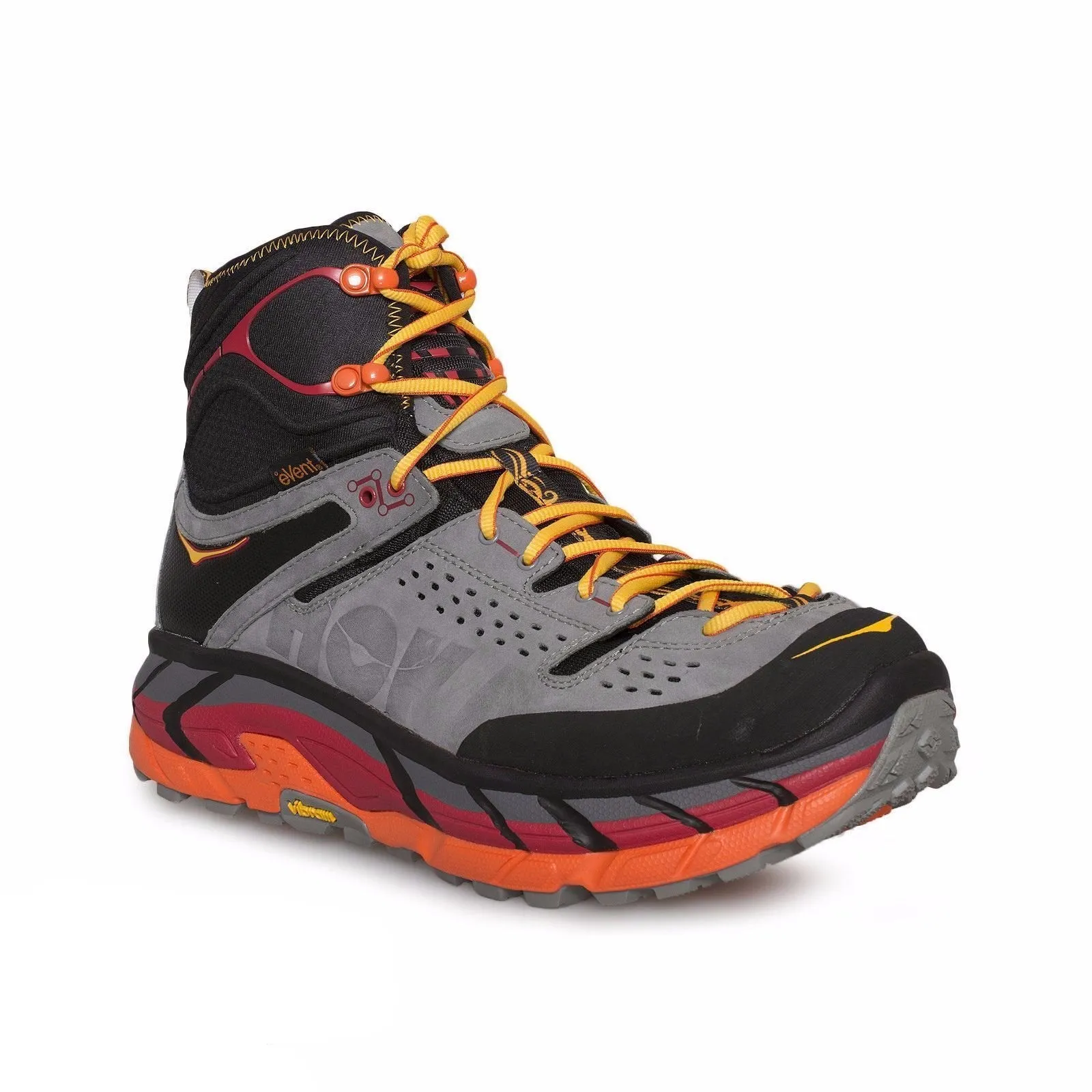 Hoka One One Ultra Hi Black / Flame Boots