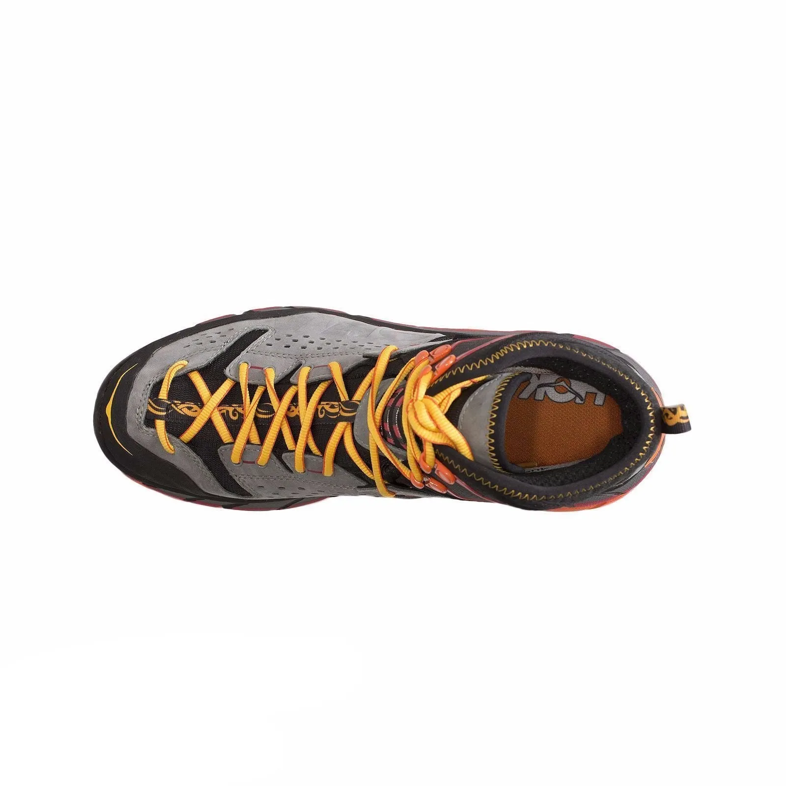 Hoka One One Ultra Hi Black / Flame Boots