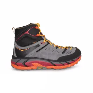 Hoka One One Ultra Hi Black / Flame Boots