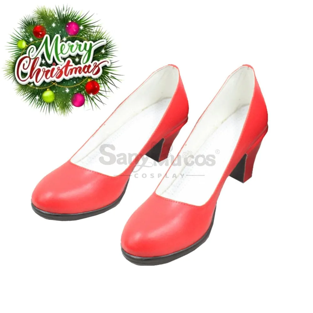 【In Stock】Anime Sailor Moon Cosplay Sailor Mars Rei Hino Cosplay Shoes