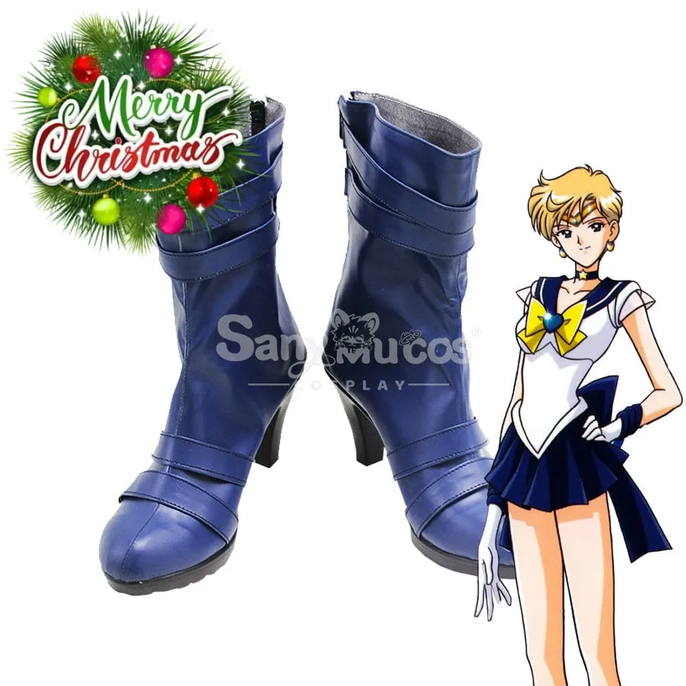 【In Stock】Anime Sailor Moon Cosplay Sailor Uranus Haruka Tenou Cosplay Shoes