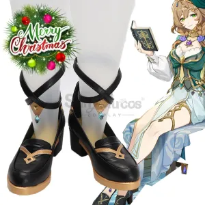 【In Stock】Game Genshin Impact Cosplay A Sobriquet Under Shade Lisa Cosplay Shoes