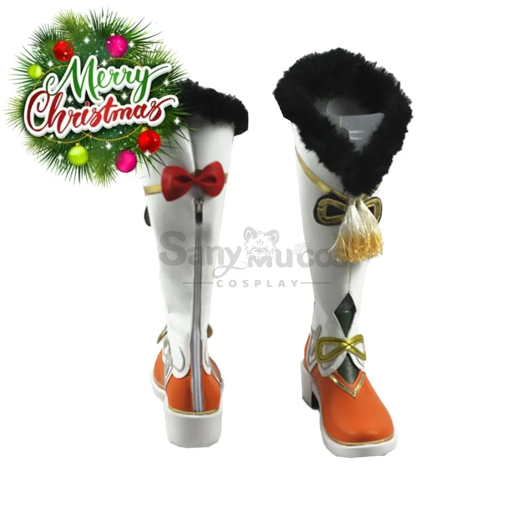 【In Stock】Game Genshin Impact Cosplay Yaoyao Cosplay Shoes