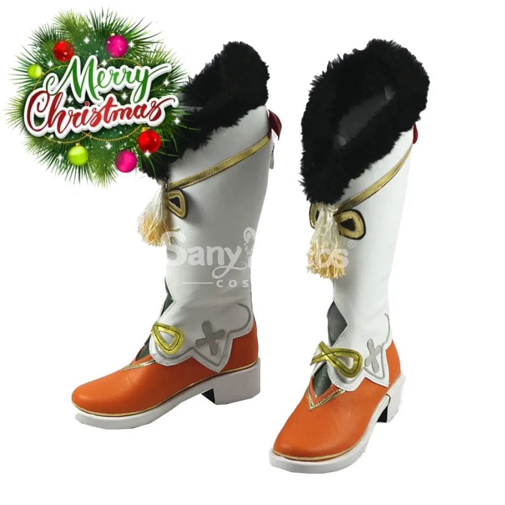 【In Stock】Game Genshin Impact Cosplay Yaoyao Cosplay Shoes