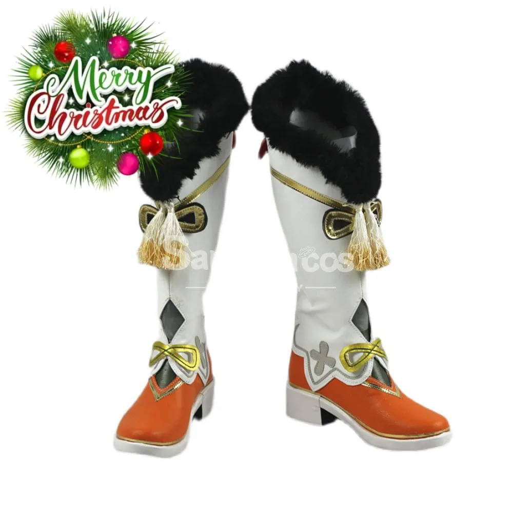 【In Stock】Game Genshin Impact Cosplay Yaoyao Cosplay Shoes