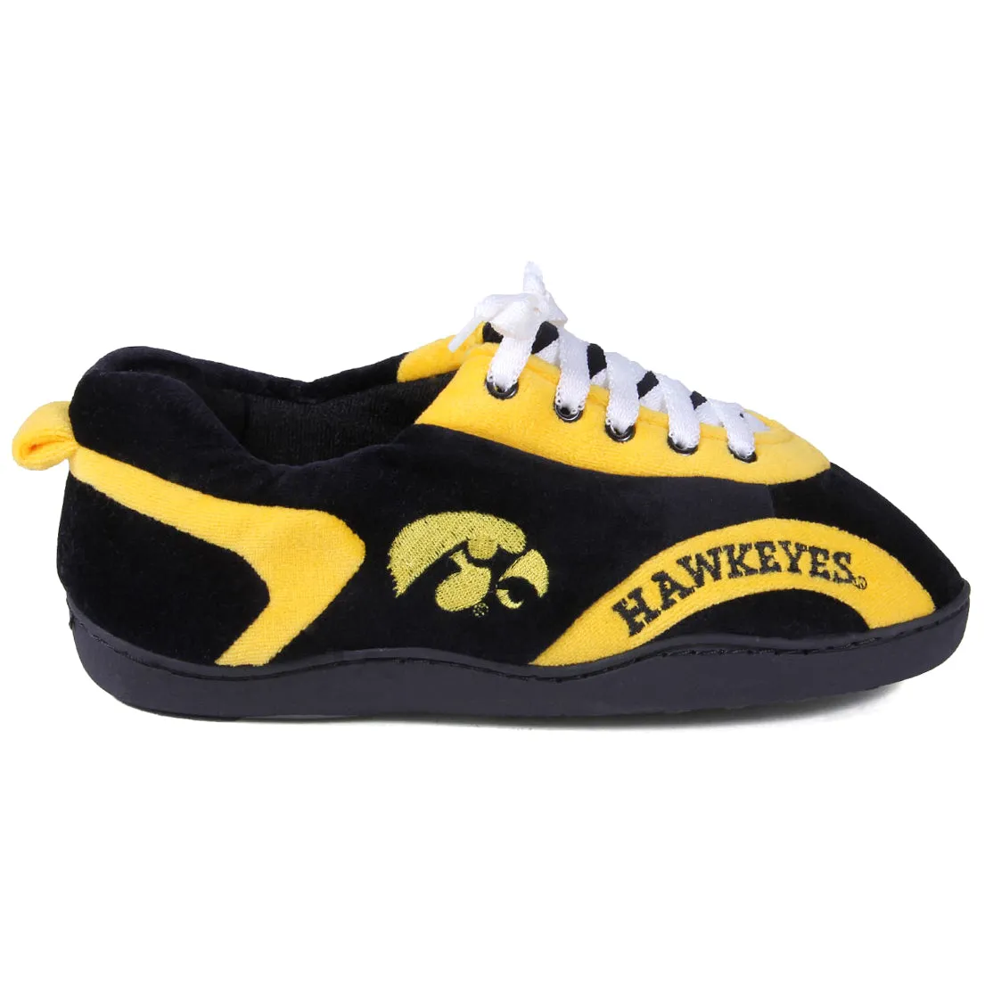 Iowa Hawkeyes All Around Rubber Soled Slippers