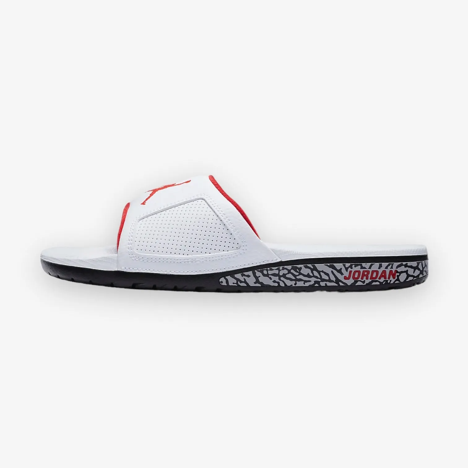 Jordan Hydro III Retro White University Red Black 854556-103