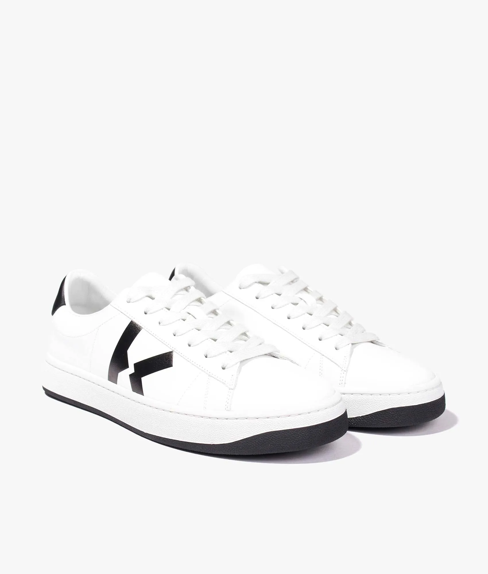 Kenzo Kourt K Logo Lace Up Sneakers