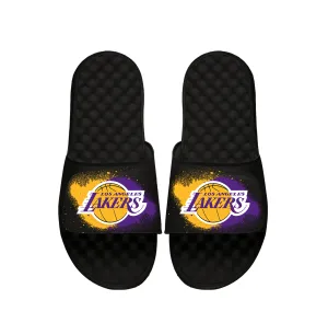 La Lakers Spray Paint Slides