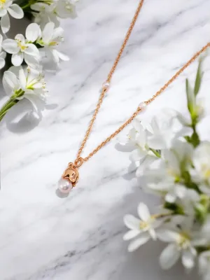 Lilia - Lily of the Valley Style Pearl Necklace