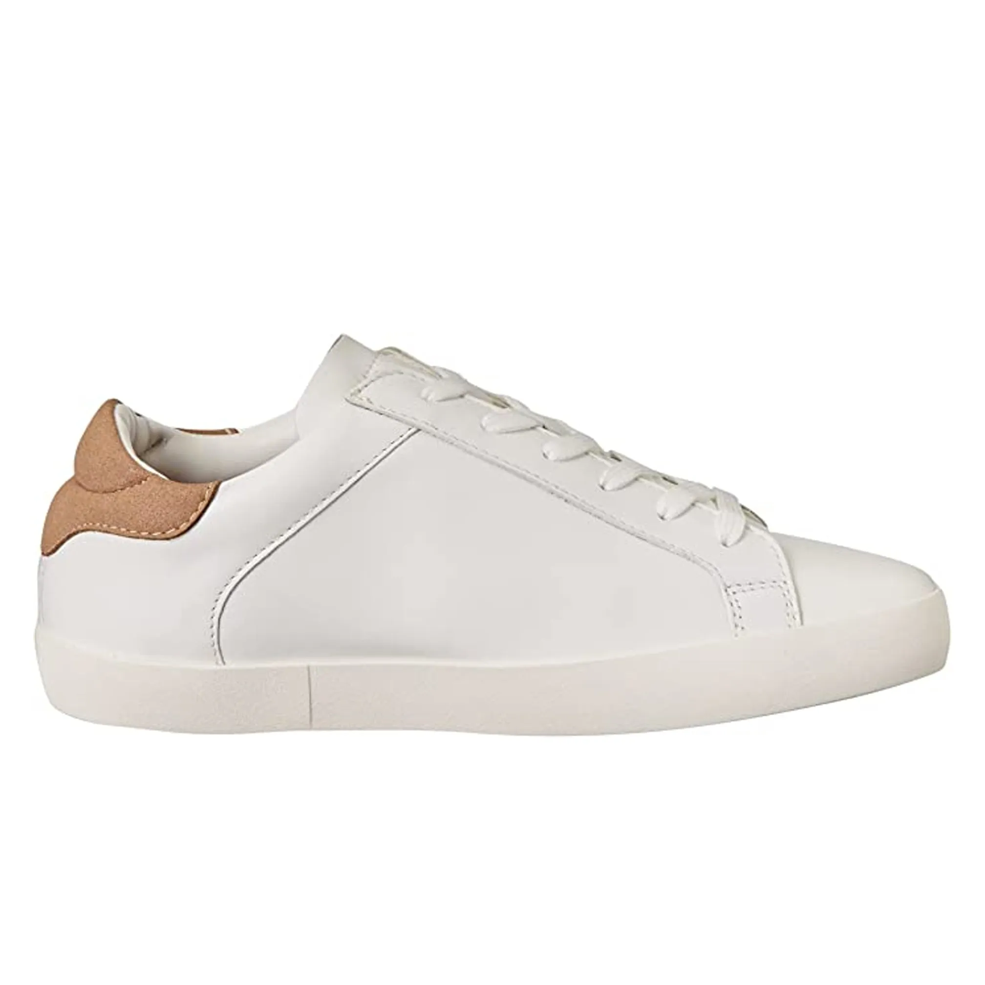 Love Moschino Womens White Leather Sneakers