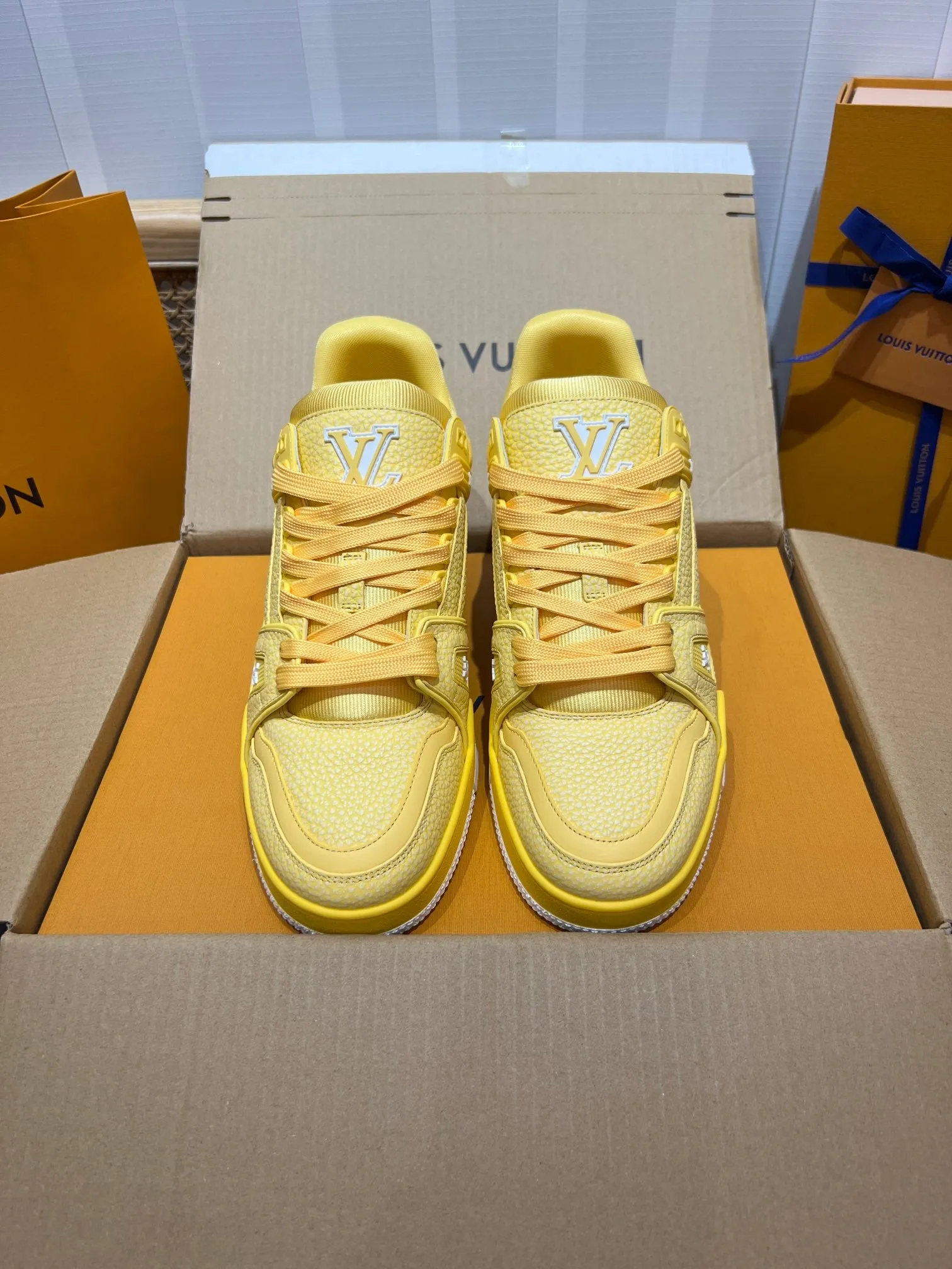 LUV Yellow Trainer Sneakers-080