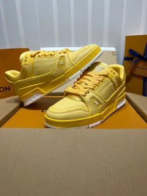 LUV Yellow Trainer Sneakers-080