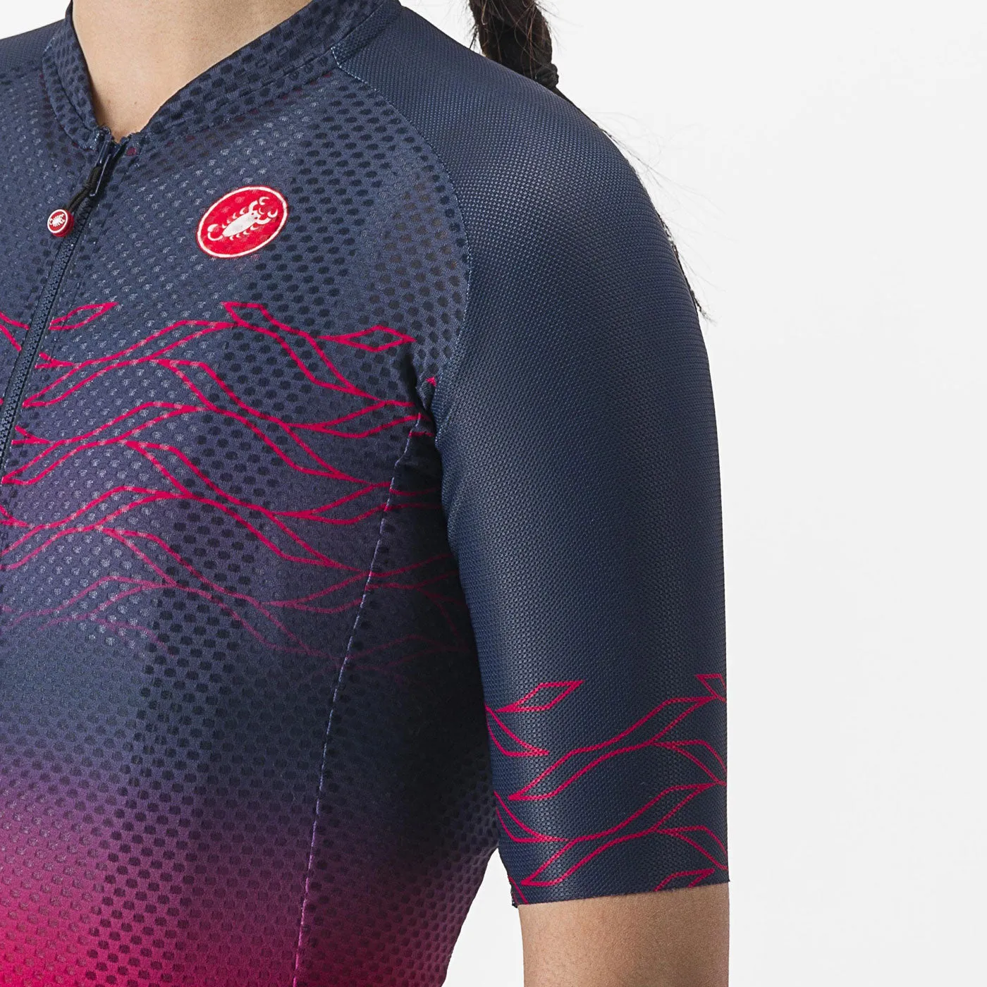 Maglia donna Castelli Climber's 2.0 - Blu rosso